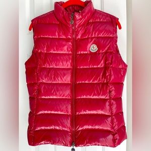 Moncler Ghany Nylon laque down puffer vest